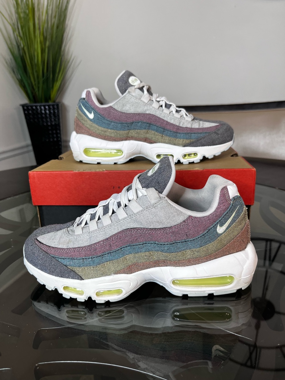 Nike Air Max 95 Recycled Canvas Pack Mens Sz 8.5